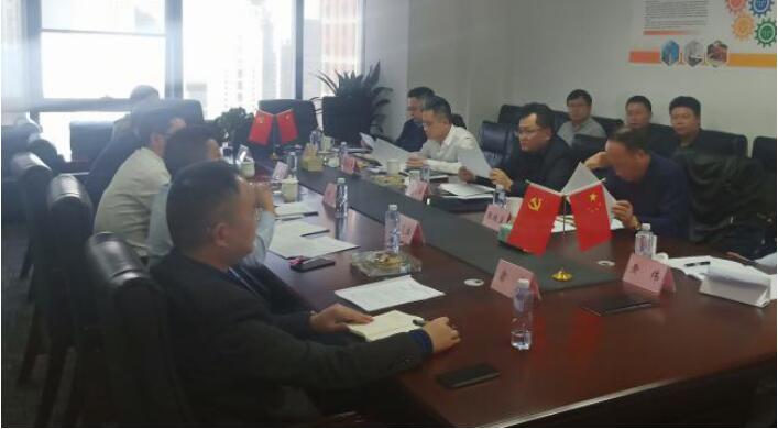 集团领导汪宏率队调研必发888智慧游